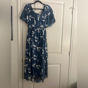 A New Day Tie back maxi dress. Size L